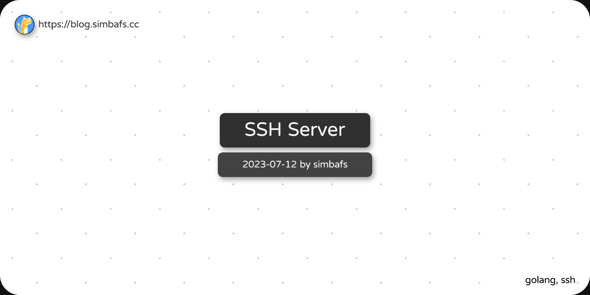 Featured image of post SSH Server