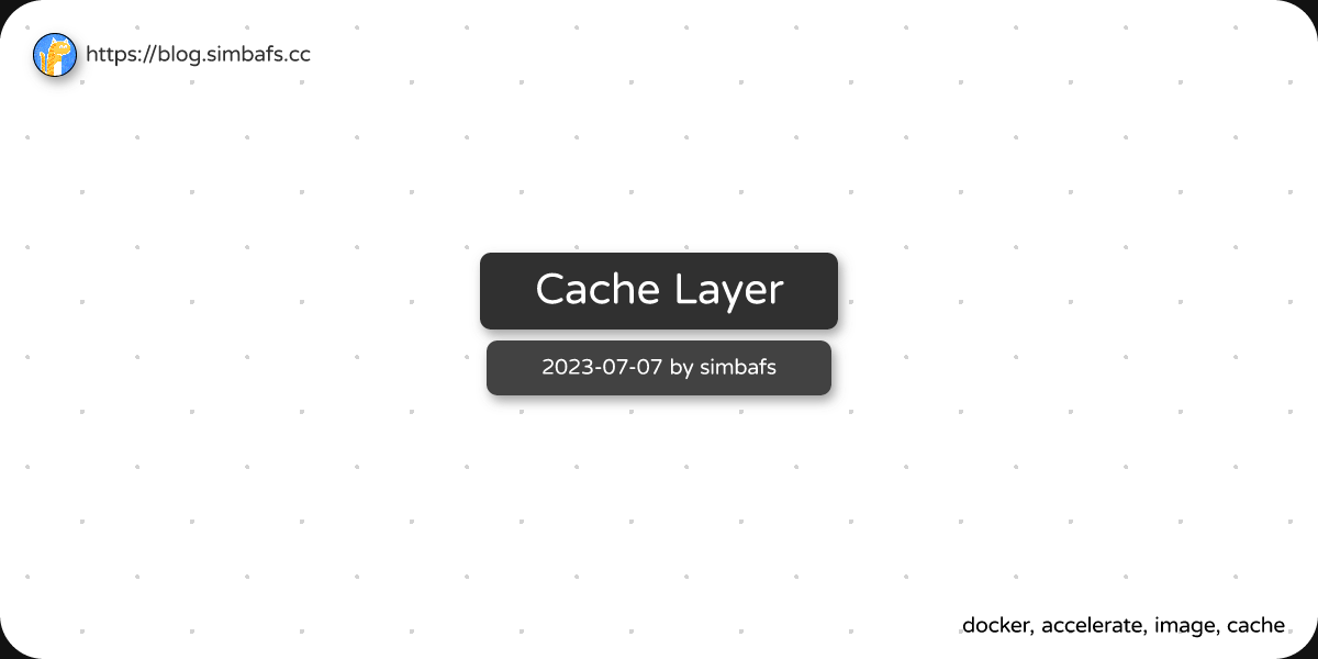 Featured image of post Cache Layer